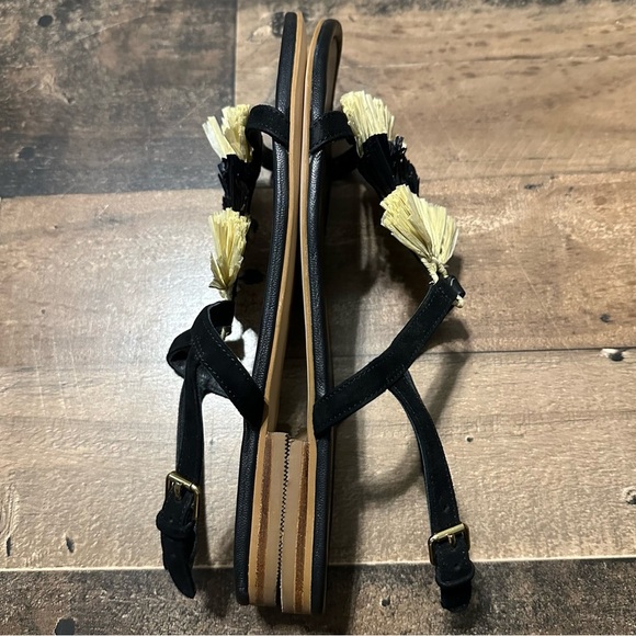 Boden Sarah Fringe Flat Sandals - Picture 4 of 6